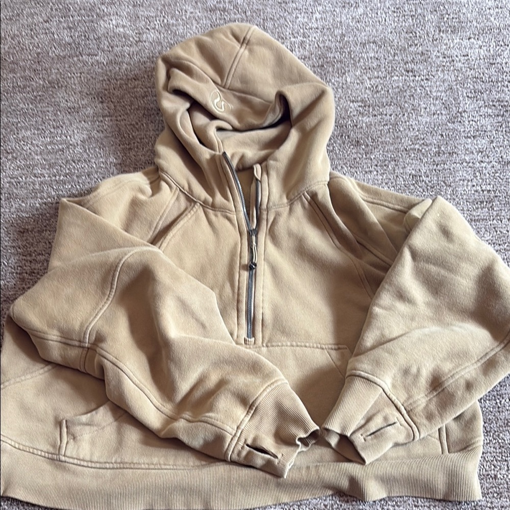 Tan Hooded Sweatshirt